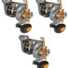 3-pack Okuma Cold Water Line Counter CW-203DLX Lefthand -Sportfischen Geschäft 3 packCW 203DLX 1