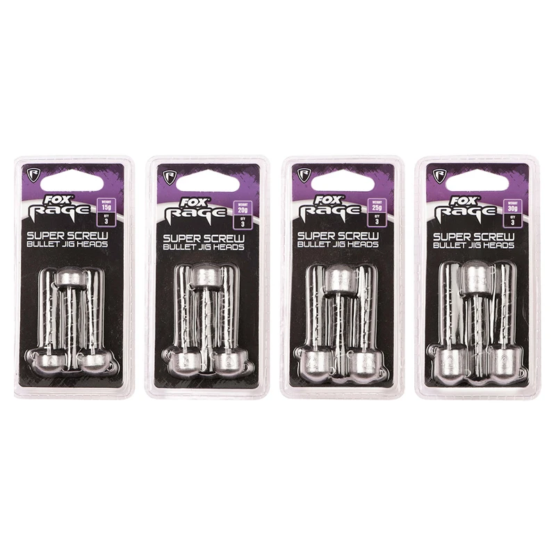 Fox Rage Super Screws 3pcs 3 Fox Rage Super Screws 3pcs
